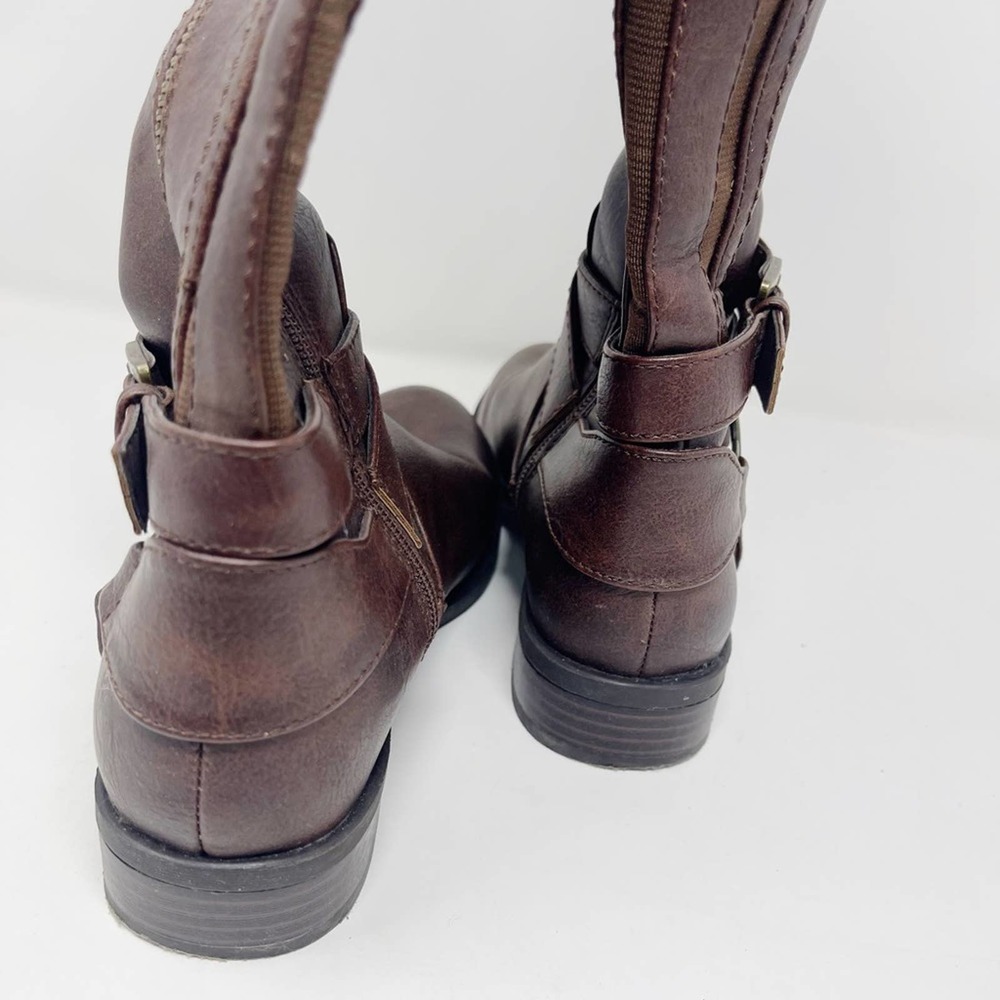 [G by Guess] brown faux leather riding boot size 6 - Picture 3 of 9